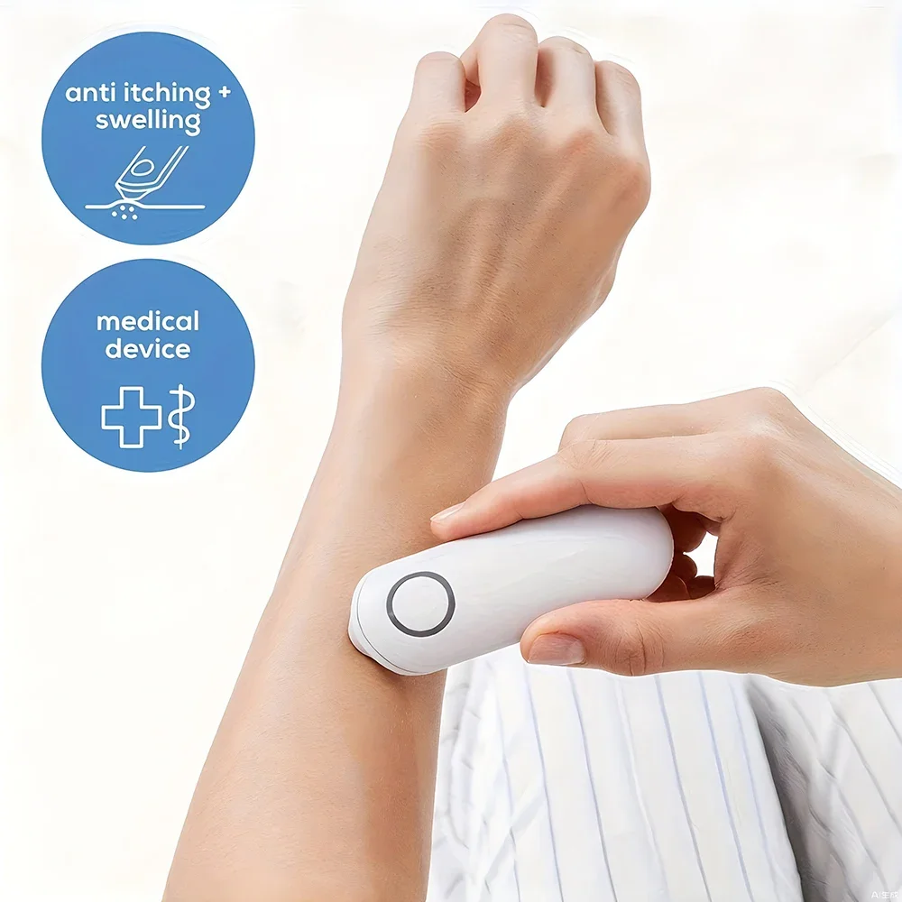 

Electric Mosquito Bite Antipruritic Device Portable Outdoor Mosquito Bite Relief Children Adult Antipruritic Anti-itch Pen