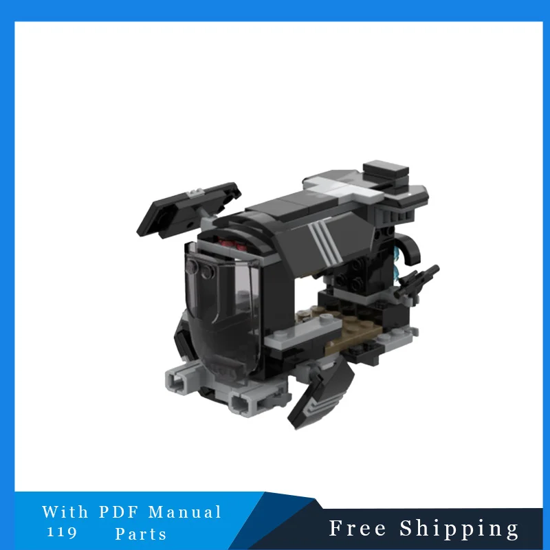 

119 Parts Popular Star Model Moc Building Blocks Night Trooper Model Technology Bricks DIY Assembly Holiday Construction Toy Set