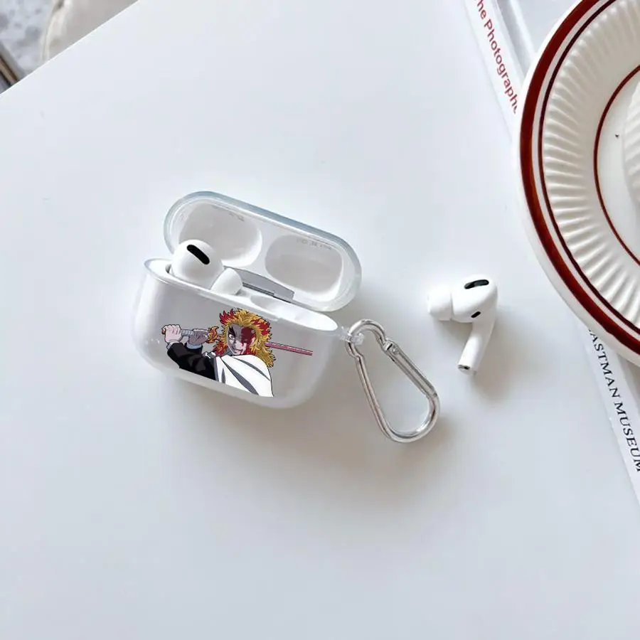 Anime Rengoku K-Kyoujurou Case For Airpods 2 1 3 4 Pro3 Pro2 Pro Clear Earphone Cases Cover - view 3