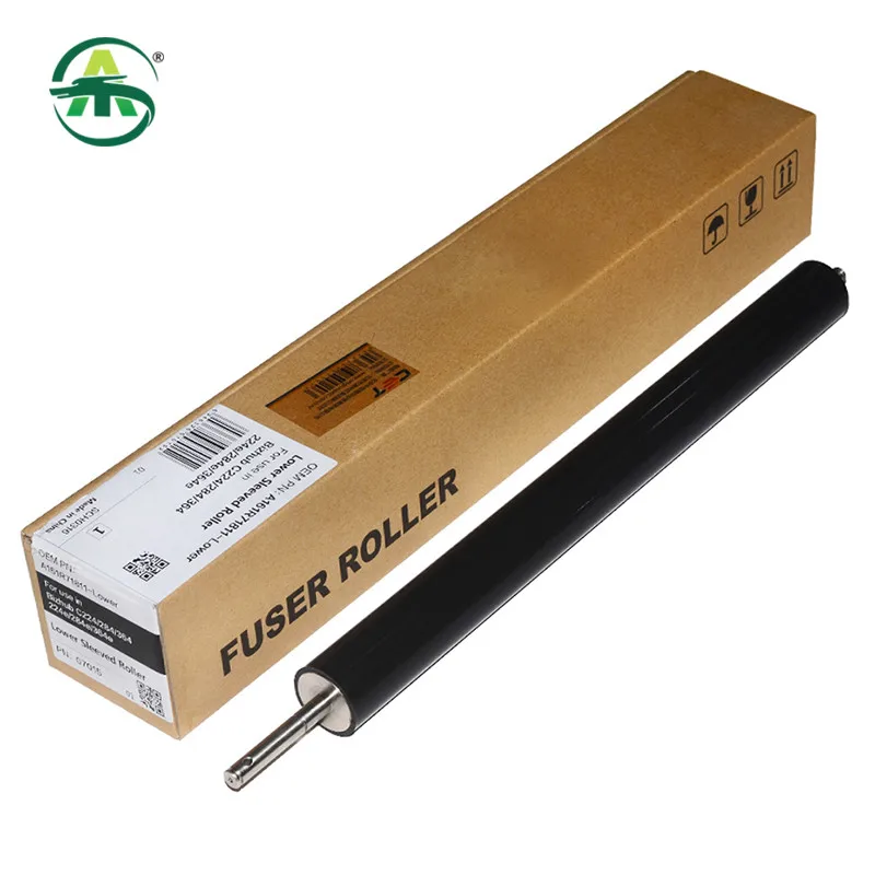 Hạ Fuser Con Lăn Tương Thích Cho Konica Minolta BH C364e 364e C284e 284e C224e 224e Chất Lượng Cao Fuser Áp Suất Thấp Hơn Con Lăn