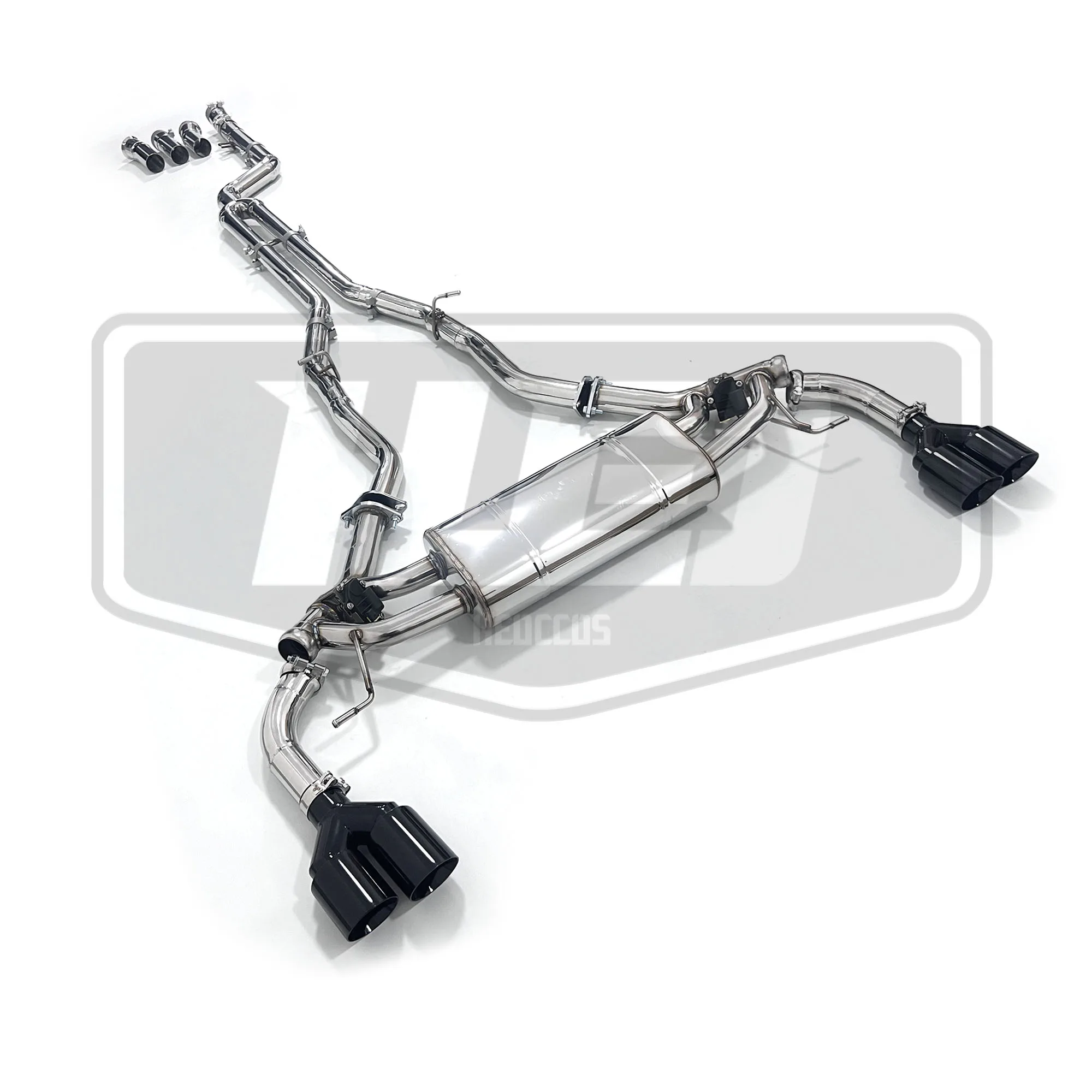 HEO For BMW X5 X6 G05 G06 3.0T SS304 Catback Exhaust System Electric Valve Muffler Replacement Pipe