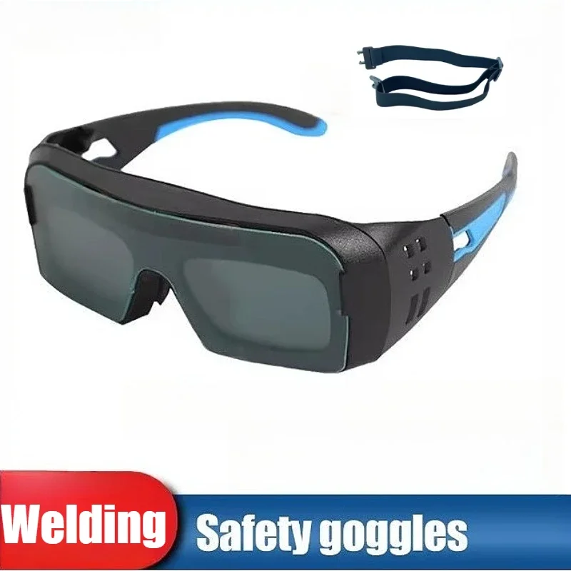 Óculos de soldagem com escurecimento automático solar, óculos de proteção de segurança para soldagem a arco de argônio, óculos de soldagem elétrica, ferramentas de soldagem