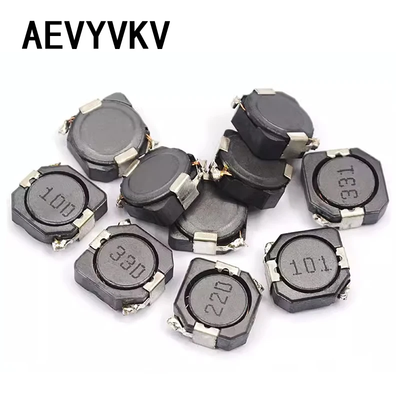 5PCS CDRH104R Inductance Wire Wound Chip Shielded Inductor 2.2/3.3/4.7/10/22/33/47/68/100/220/330UH 10*10*4M SMD Power Inductor