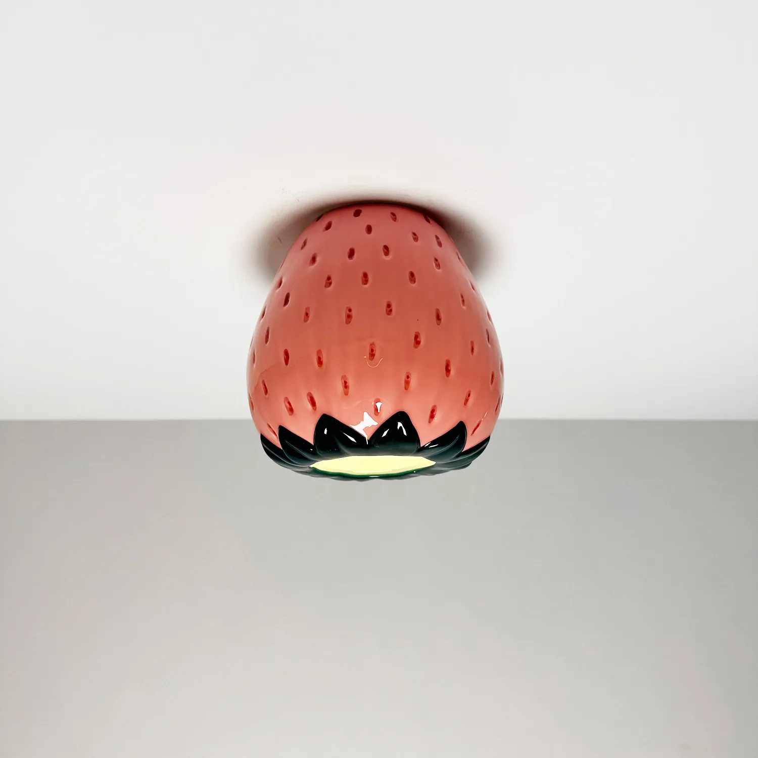 Creative Cute Pink Strawberry Lamp Embedded Tube Light Coffee Shop Dessert Shop Decorative Light Entrance Ceiling Light