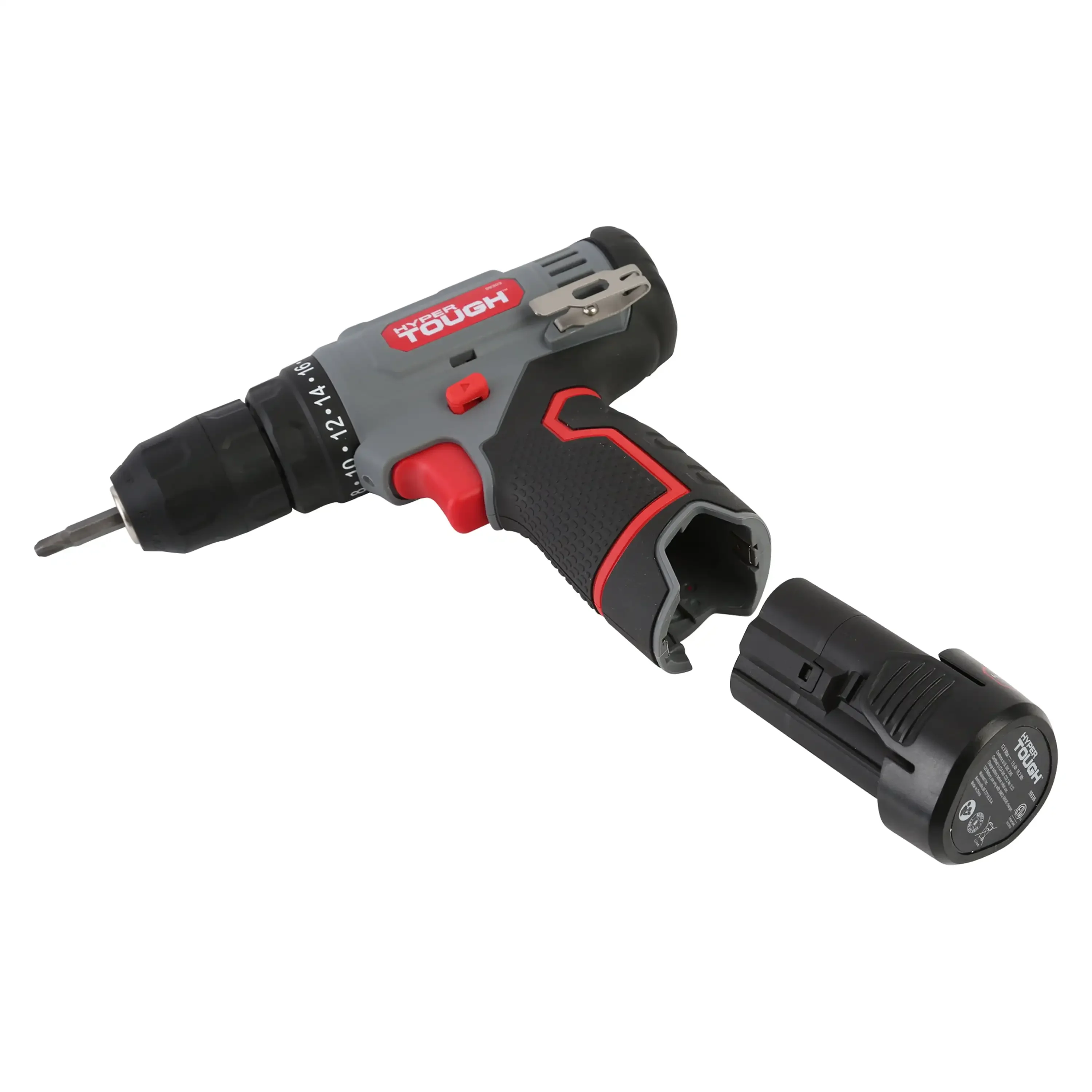 12V Max Cordless 3/8" Drill Driver 50-Pc Kit with Battery & Bag, Ideal for DIY Home Projects & Repairs