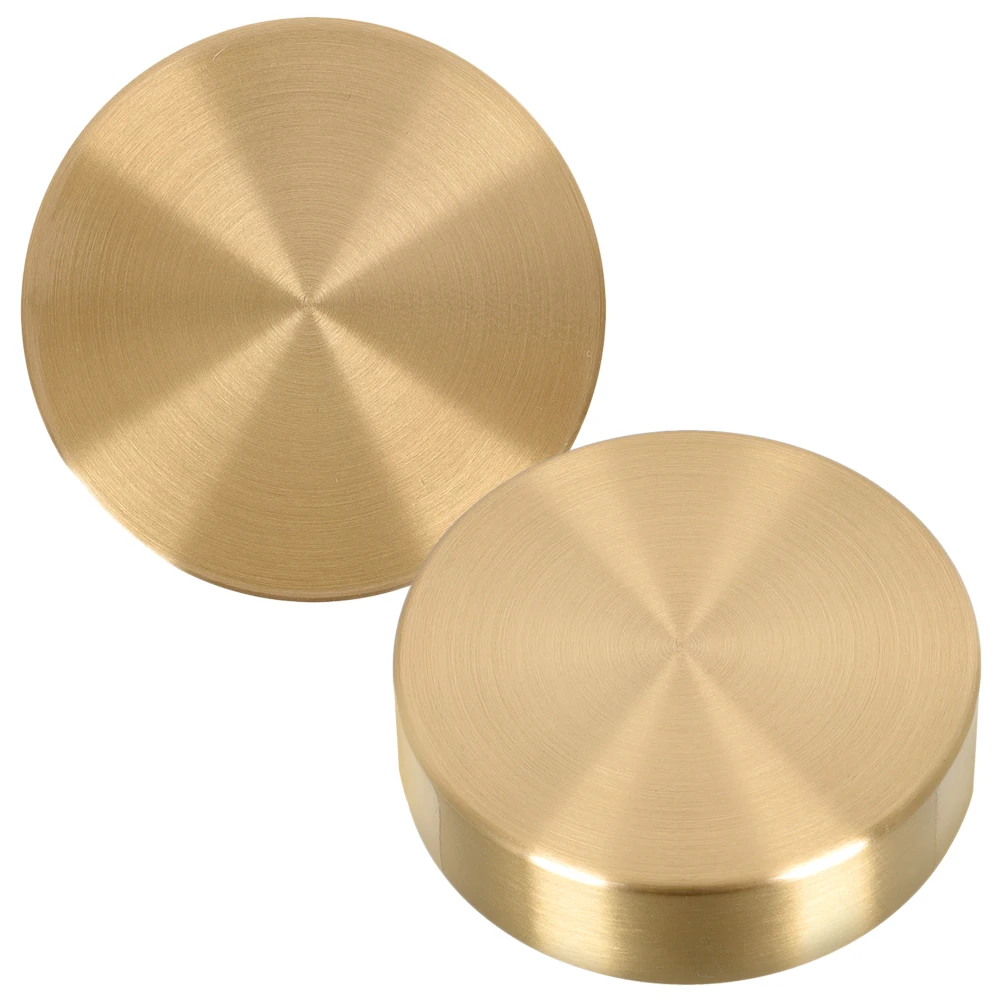 

2pcs Brass Paperweight Weights Calligraphy Desk Decor nament Vintage Metal Calligraphy Paperweight Press Gift