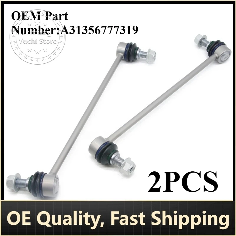 

P/N: A31356777319 - 2PCS Front Stabilizer Bar Link for BMW F10, F11, F12, F13, F01, F02, F03, F04