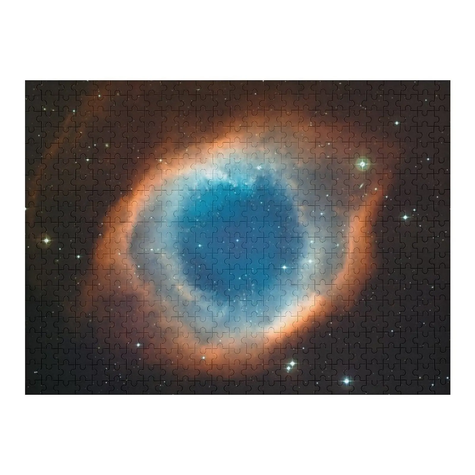 

The Helix Nebula NGC 7293 Eye Nebula Hubble Space Telescope Picture HD HIGH QUALITY Jigsaw Puzzle Customizable Gift Puzzle