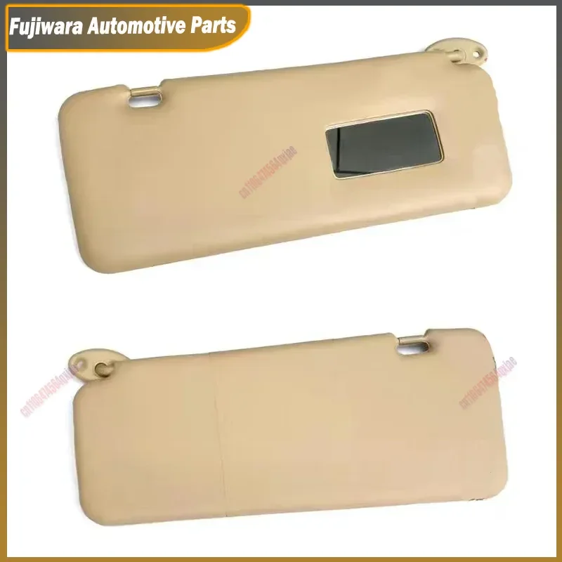For Chery Tiggo 3 2010 2011 2012 2013 Left Right Side Sun Visor With Mirror Window Sunshade Auto Sun Shield