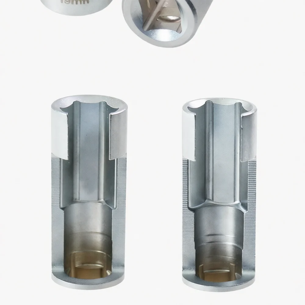 Auto Oxygen Sensor Removal Tool Flare Nut Crowfoot Wrench Open Socket Slot Design For Diesel Fuel Injector Line Maintenance