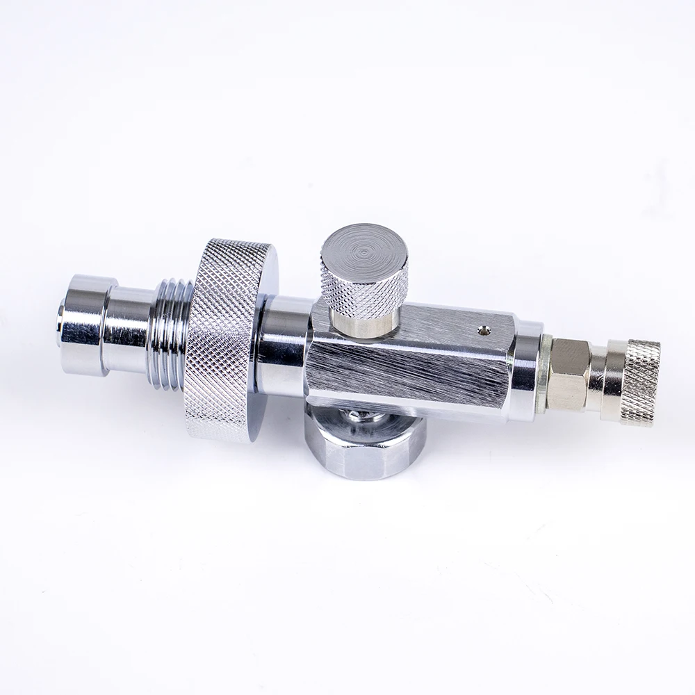 Nachfülladapter für Lufttank aus Aluminiumlegierung auf Mini-Lufttank, Zubehör, passend für DIN/Yoke-Typ