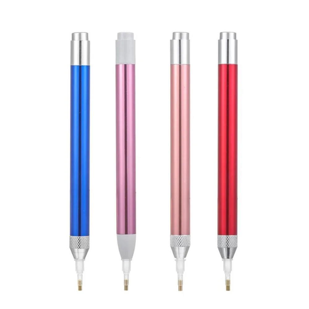 

LED Diamond Painting Pen with Light, 5D Diamond Art Tool for DIY Diamond Painting Arts and Nails Crafts (Batteries Not Included)