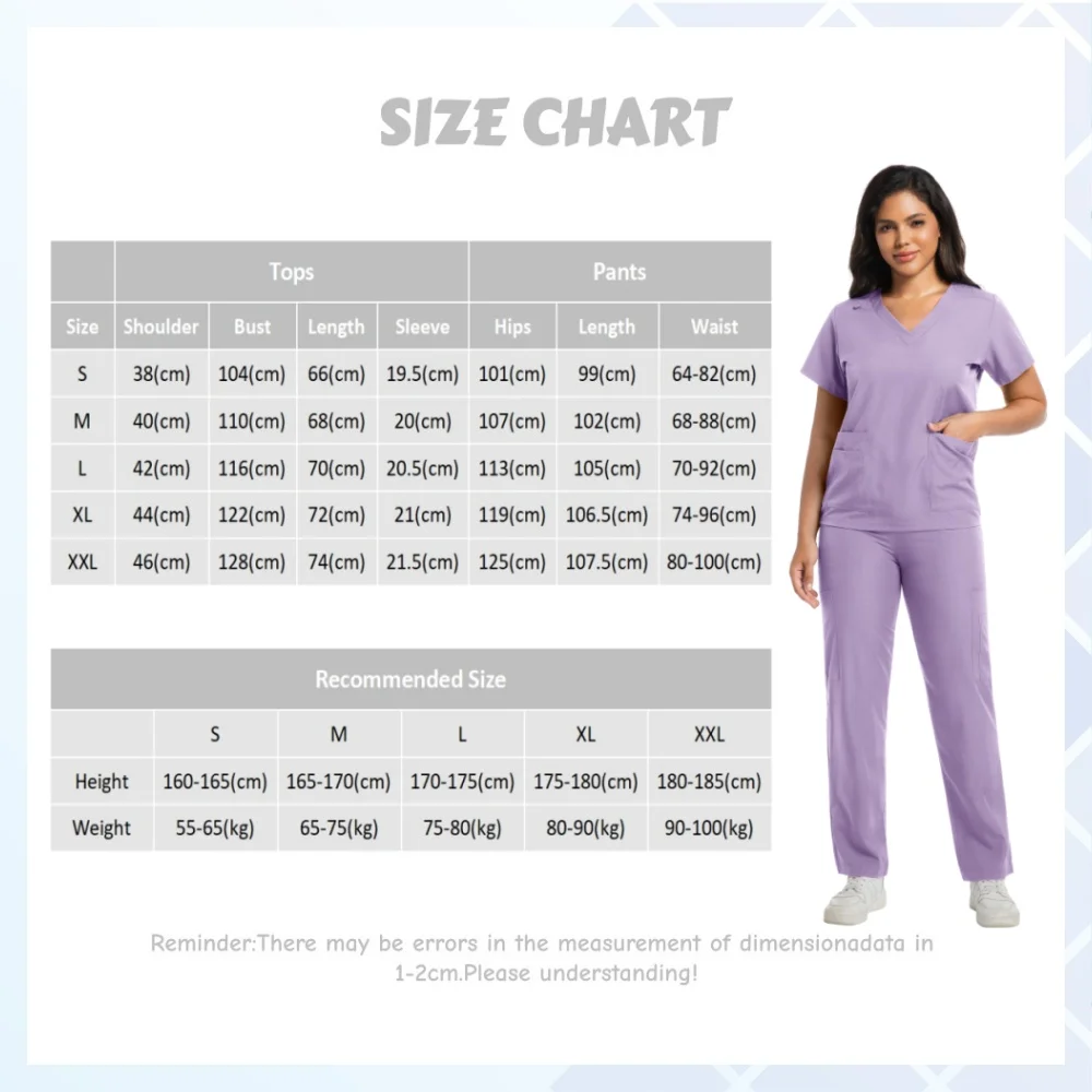 Vêtements médicaux unisexes pour médecin, robe chirurgicale, vêtements de travail médicaux, cosmétiques, combinaison élastique pour salle d'opération, ensembles de gommage pour soins infirmiers