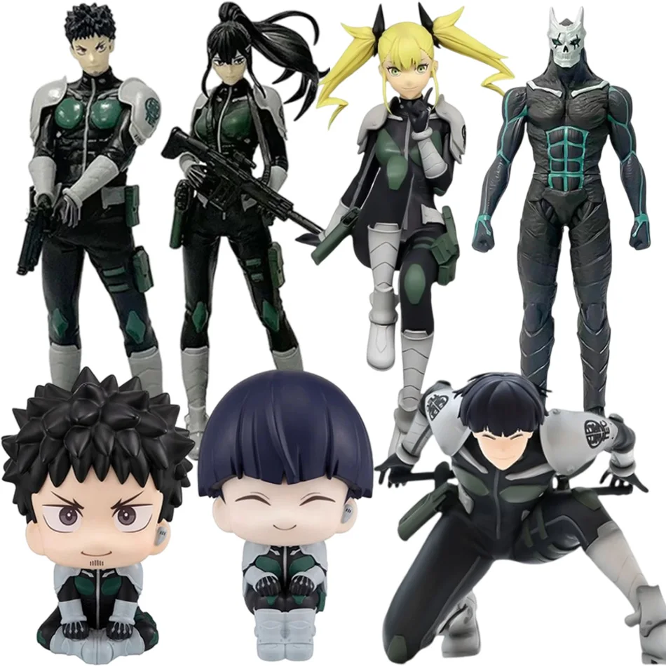 

Hot Anime Figurine 10-19cm Kaiju No. 8 Soshiro Hoshina Kikoru Shinomiya Action Model Pvc Toy Collection Desktop Accessories Gif