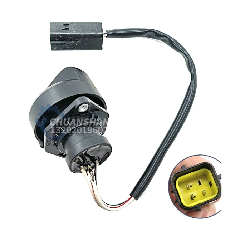 For LiuGong CLG908C/908D throttle knob automatic throttle motor controller refueling switch excavator accessories