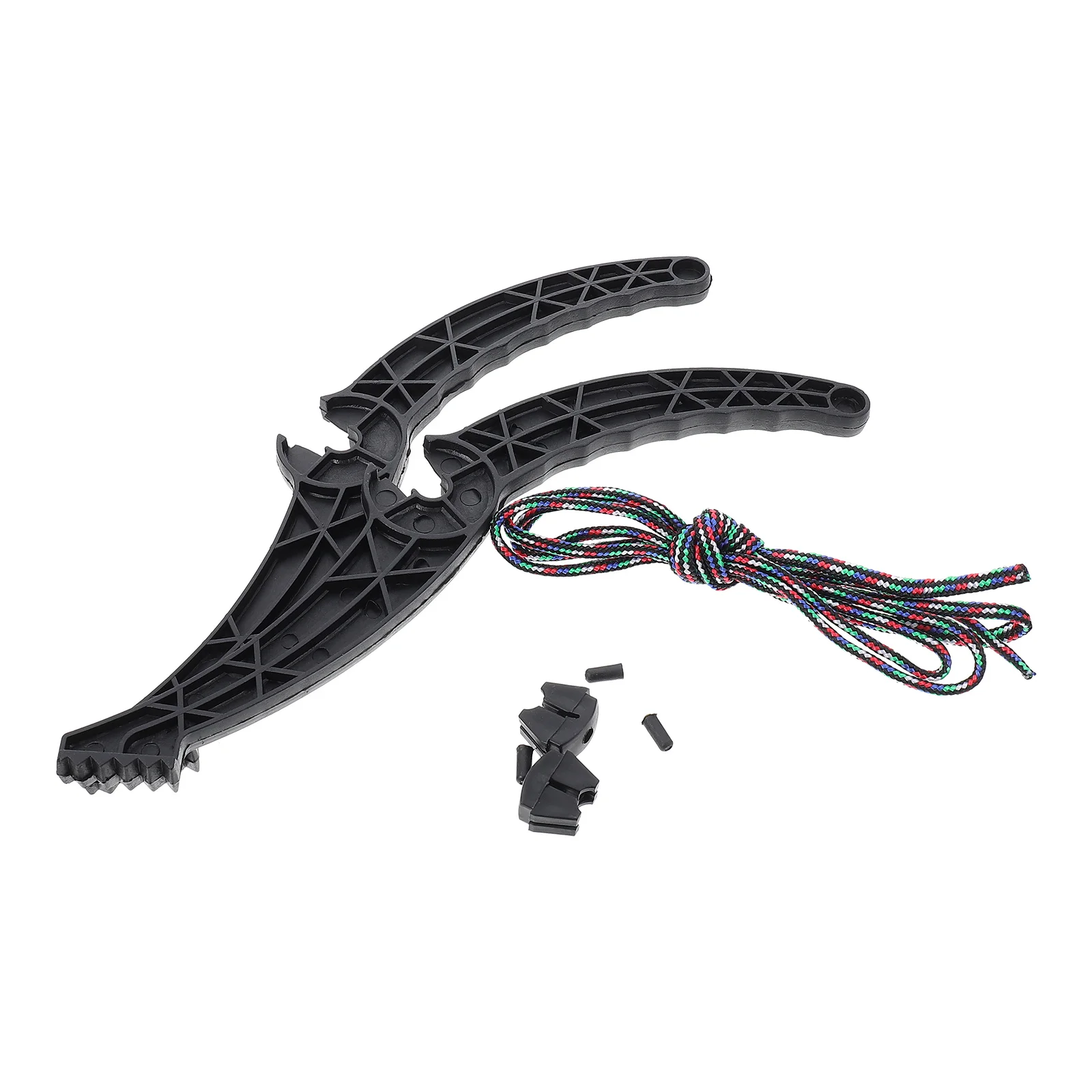 Ski Board Hand Brake Easy Install Anti Plastic Handle Snowboard Lever Pads Safe Textured Sled Accessory