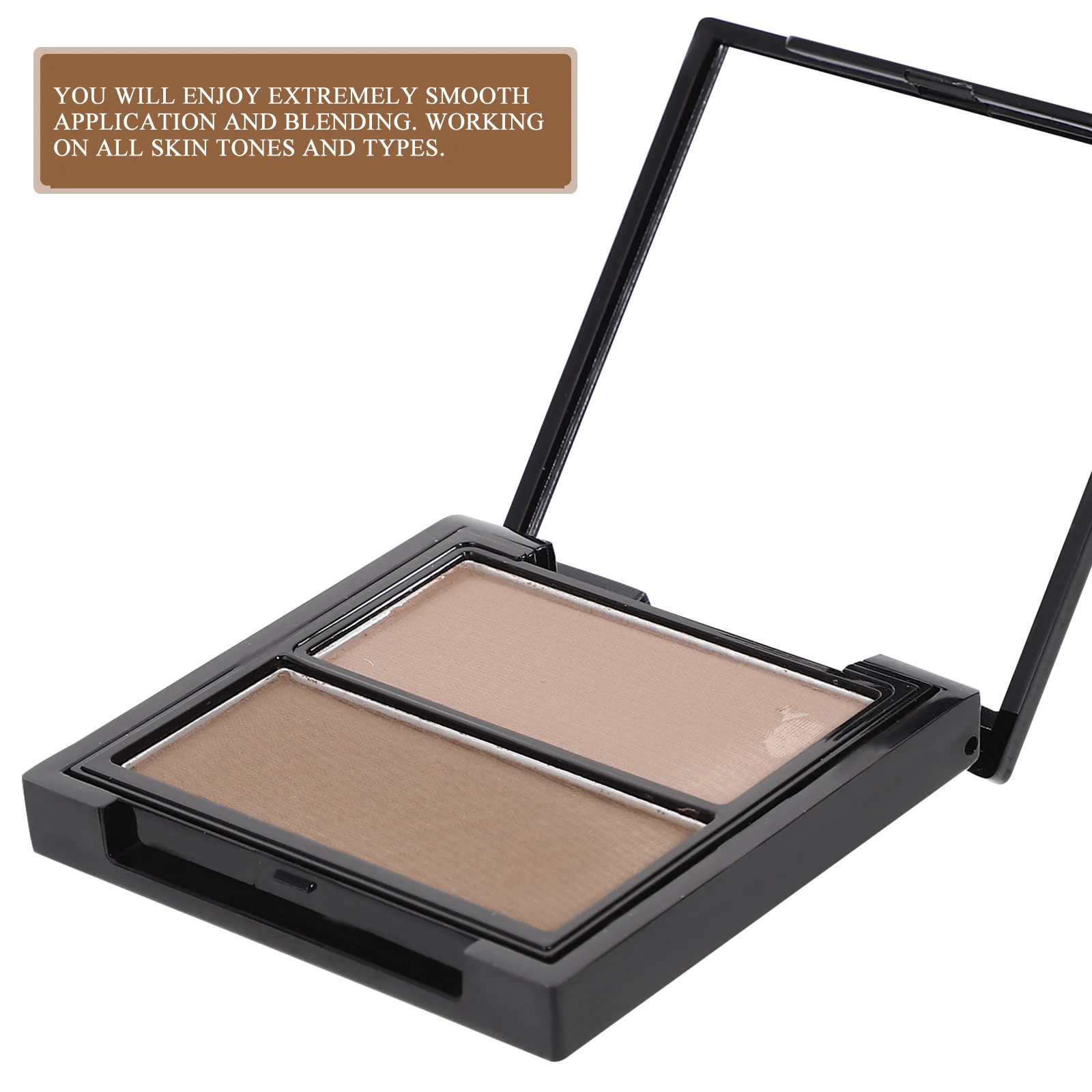 2 لون تظليل مسحوق إصلاح ظلال الوجه تمييز مسحوق لوحة السلس مزج سطع مستحضرات التجميل الجلد