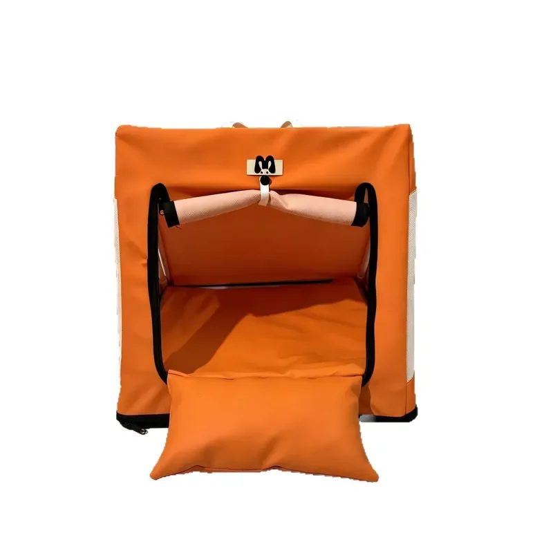 Foldable Triangle Pet Tent Portable Breathable Cat Dog House Removable Solid Color Nest for Indoor Outdoor Use