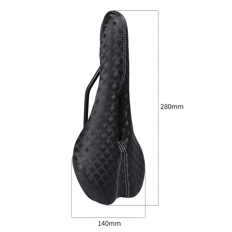 عدم الانزلاق مريحة جوهرة زهرة مقعد دراجة الدراجات سرج مجوف مقاوم للماء وسادة مقعد دراجة #2