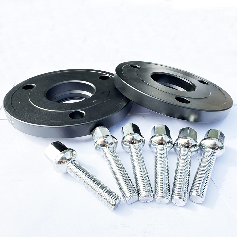 20mm Hub Centric Wheel Spacers 3x112 57.1mm M12x1.5 Ball Seat Forged for Smart Fortwo 450 451 Brabus