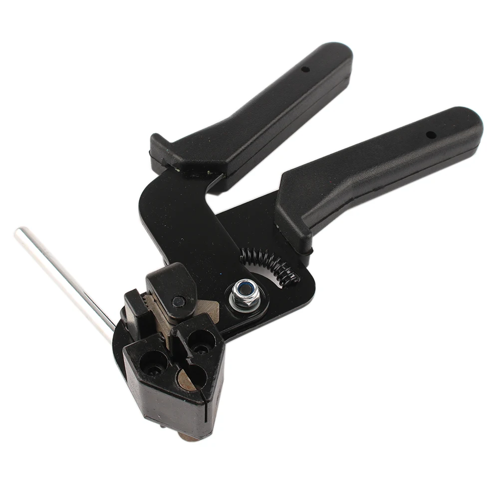 Cable tie gun for 2.4-9mm stainless steel cable tie LS-600R hand cable tie fastening tool high quality cable tie AD-G600 black