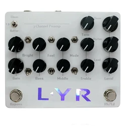 LY-Rock LYR 3-channel Pre Landing Single Block Effector Original Clone Guitar Pedal