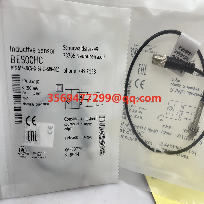 

Proximity switch BES00M5 BES 516-3044-G-E4-C-S49-00,3 Brand new spot