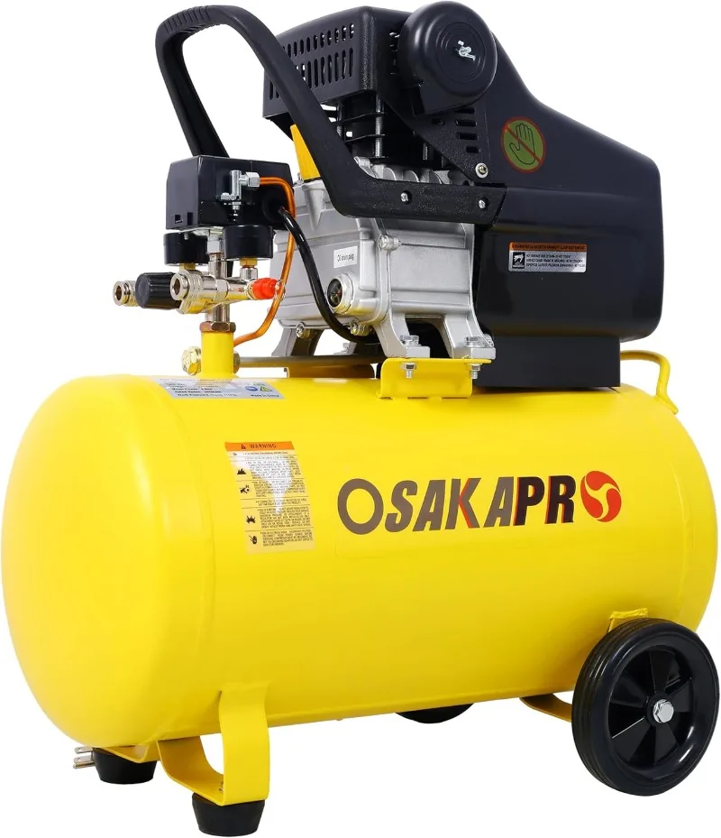 13 Gallon Air Compressor 4.5HP 6.5CFM 115PSI Portable Air Compressor for Inflation Car Repair Spray Painting Woodwork Nailing