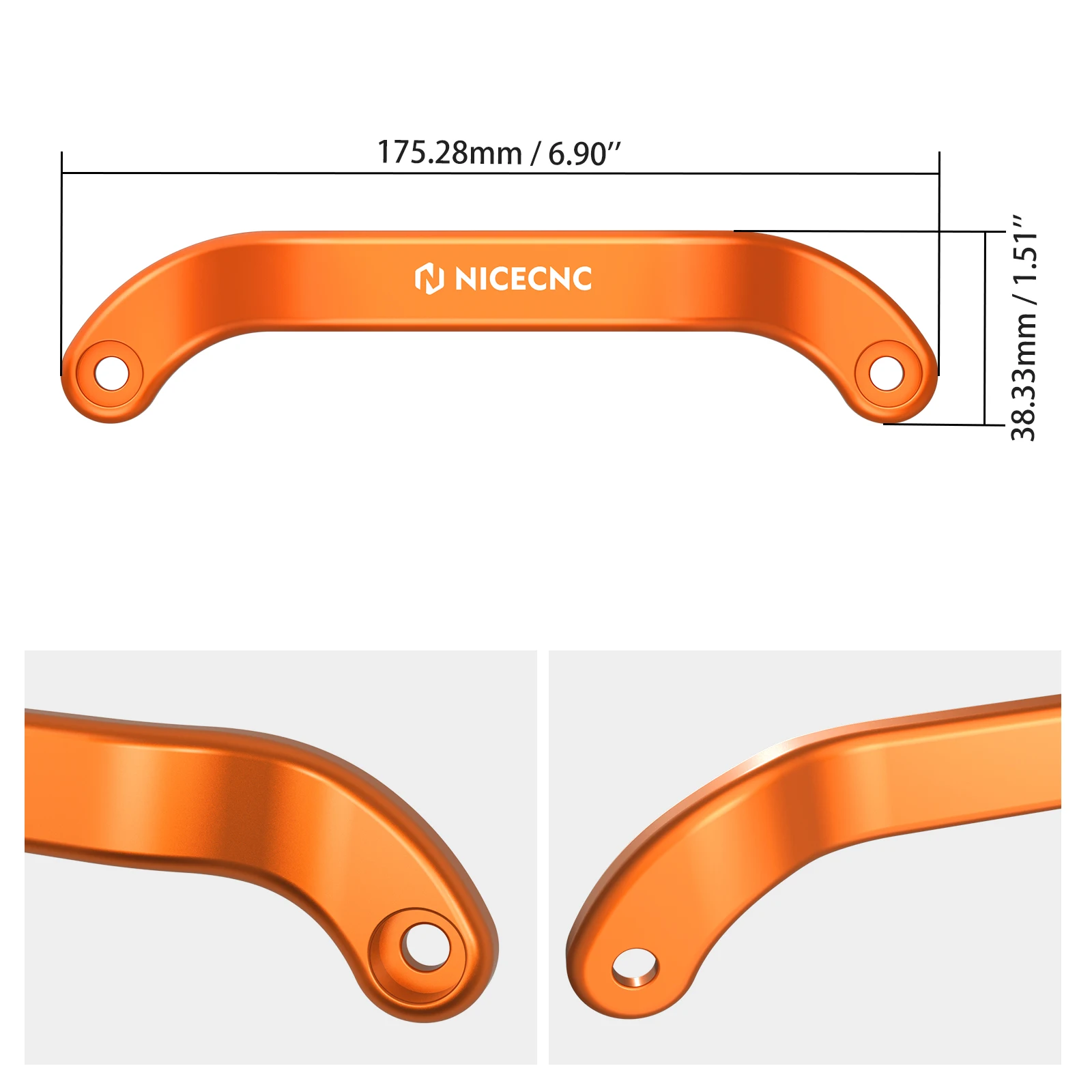 For KTM EXC 300 2024-2025 EXC 250 EXCF 350 EXC 450 XCW 300 Rear Passenger Grab Handle SX 125 SXF 250 SXF 450 XC XCF 2023-2025