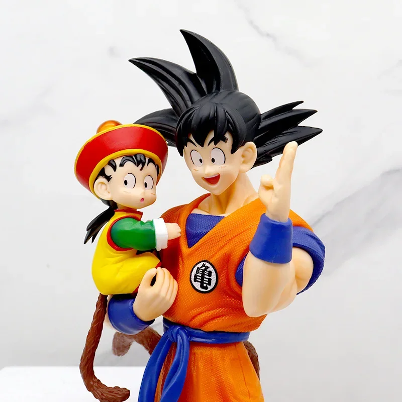 Dragon Ball Z anime Son Gohan Goku figura de ação ornamento de mesa estátua estatueta modelo boneca brinquedos 33cm coleção presente natal