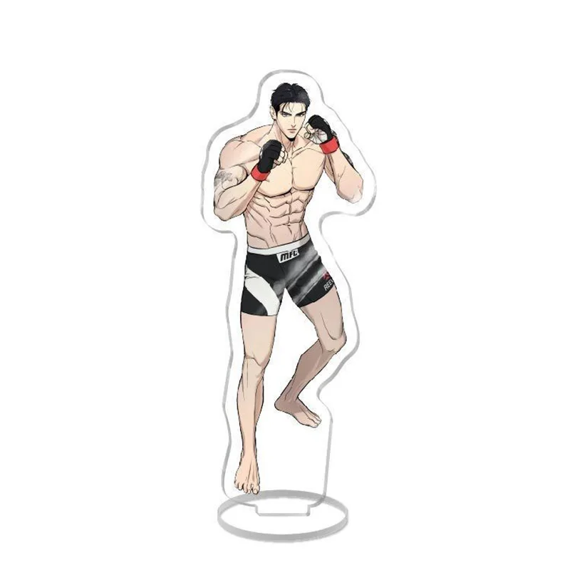 الإملائي دعني هناك الكورية Manwha الاكريليك الشكل كيم دان الجملة المفاتيح هدية صديق حامل نموذج لوحة الكرتون شارة