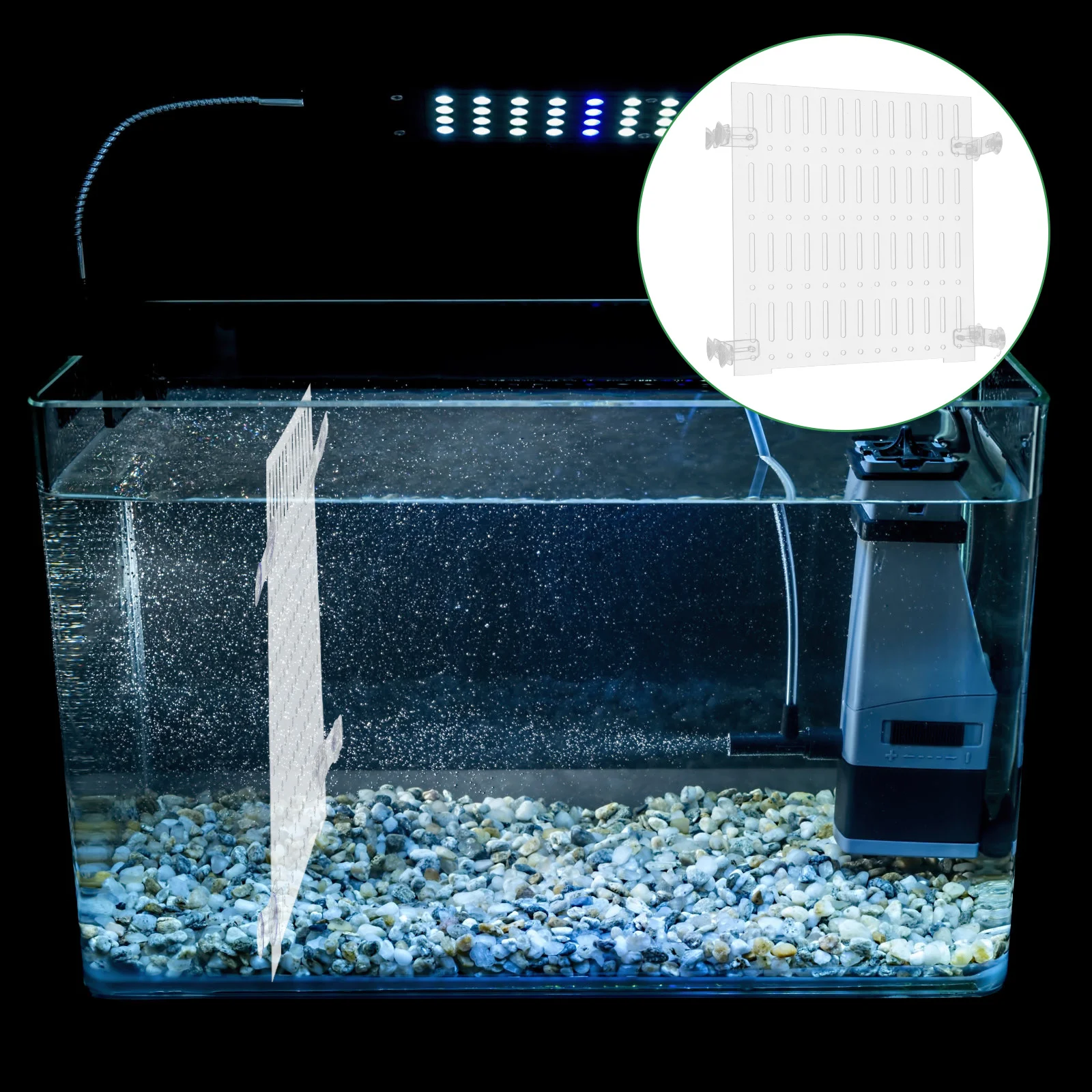 

Isolation Fish Tank Board Bowl Separator Acrylic Filtration Grid Plate Aquarium