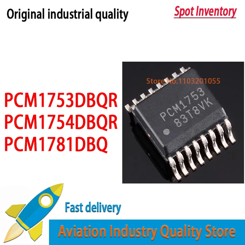PCM1753DBQR 5~10pcs/lot  PCM1753 SSOP16 PCM1754DBQR PCM1754 PCM1781DBQ PCM1781