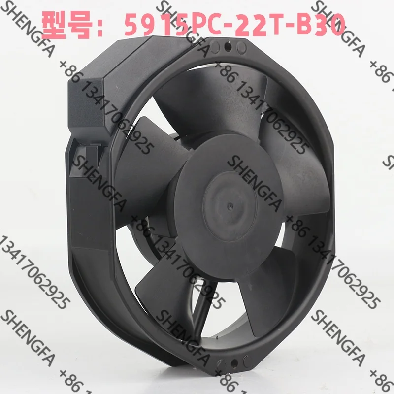Cooling fan NMB 230V 200V 240V AC220V 40/38W 17238 17CM 172X150X38MM Aluminum frame cabinet Device 5915PC-22T-B30