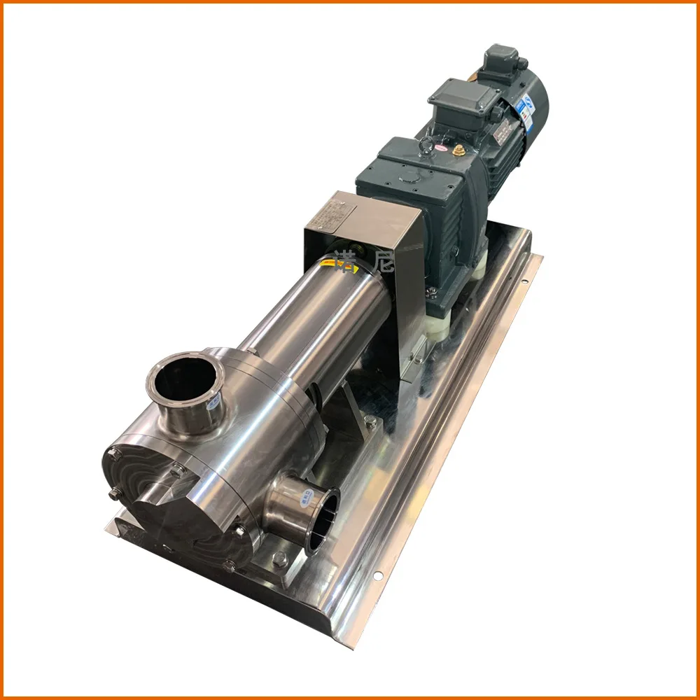 2026 Direct Supply Stainless Steel Sinusoidal Pump Zero Shear Particle Material Conveying Pump