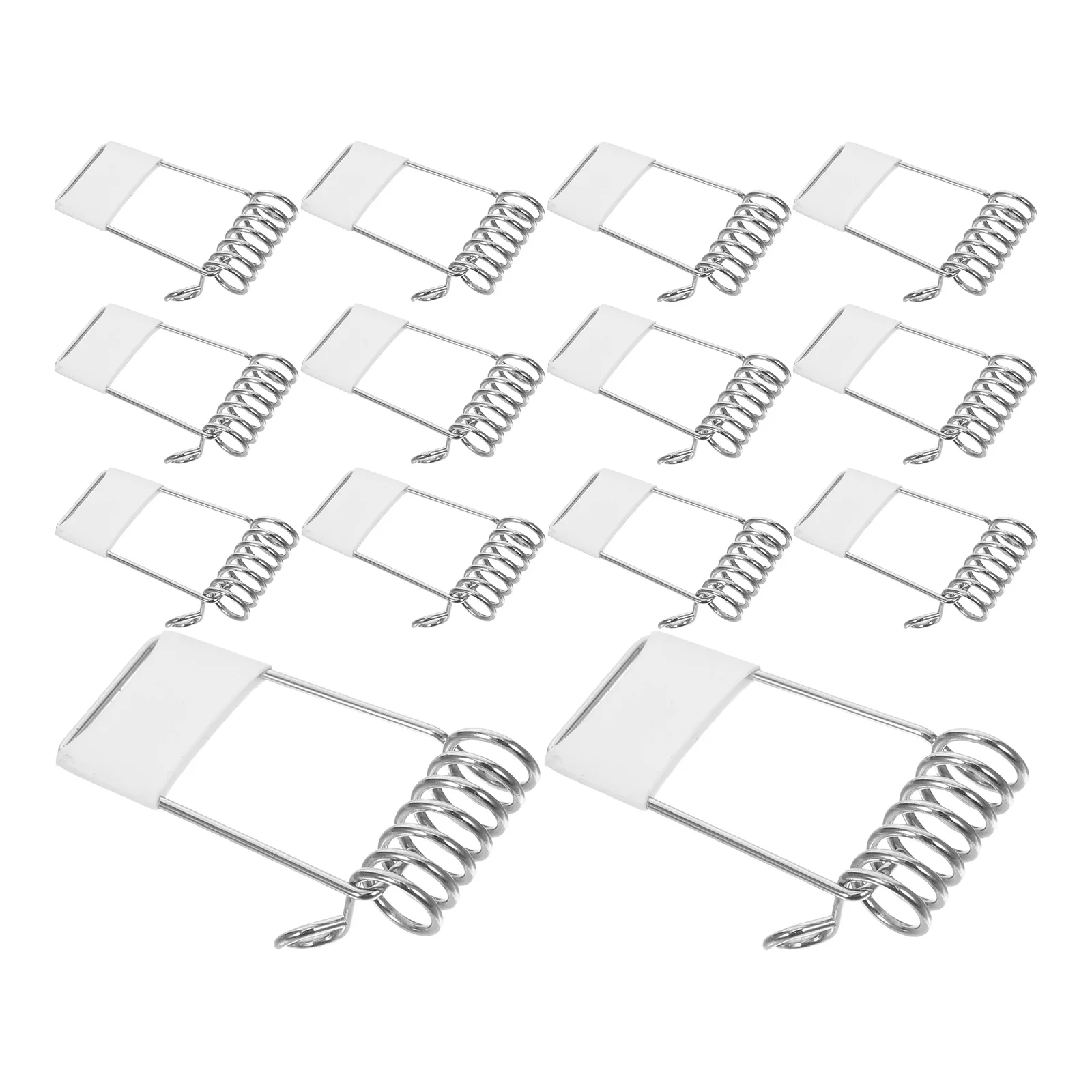 

30pcs Spring Clips for LED Panel Light Spotlight Ceiling Lamp Tube Durable High Quality Silver Home Office Bedroom