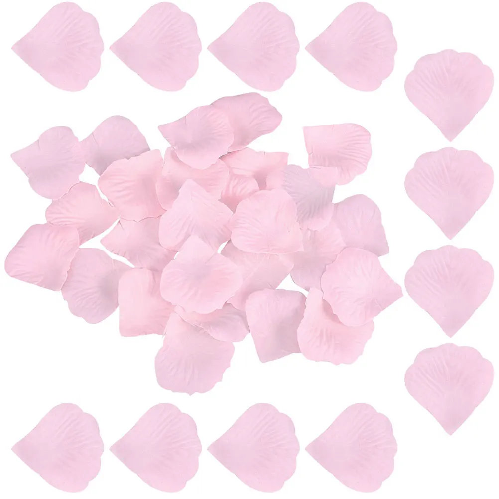 

2000Pcs Simulation Rose Petals Premium Fake Flower Petals for Valentine Day Proposal Bed Holiday Party Wedding Decorations