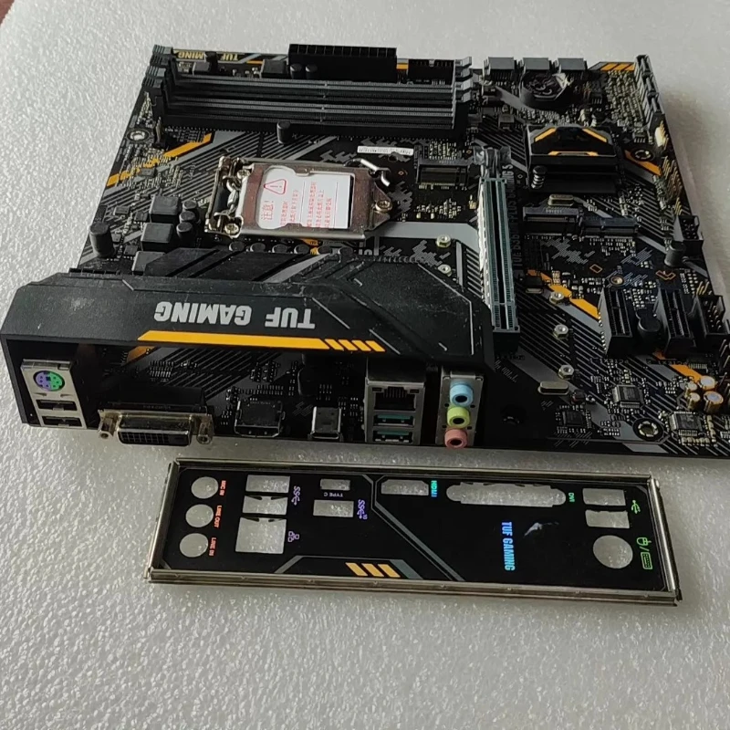 Used TUF B360M-PLUS GAMING S Motherboard LGA1150 M.2 HDMI Port Support 8/9 Gen CPU With Original I/O Shield Mainboard for ASUS