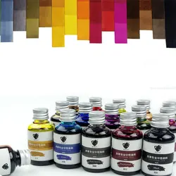 50ml Leather Color Changing Dye DIY Leather Painting Paint Adjustable Color Dilution Painted Graffiti Alcohol Dye Leather Goods