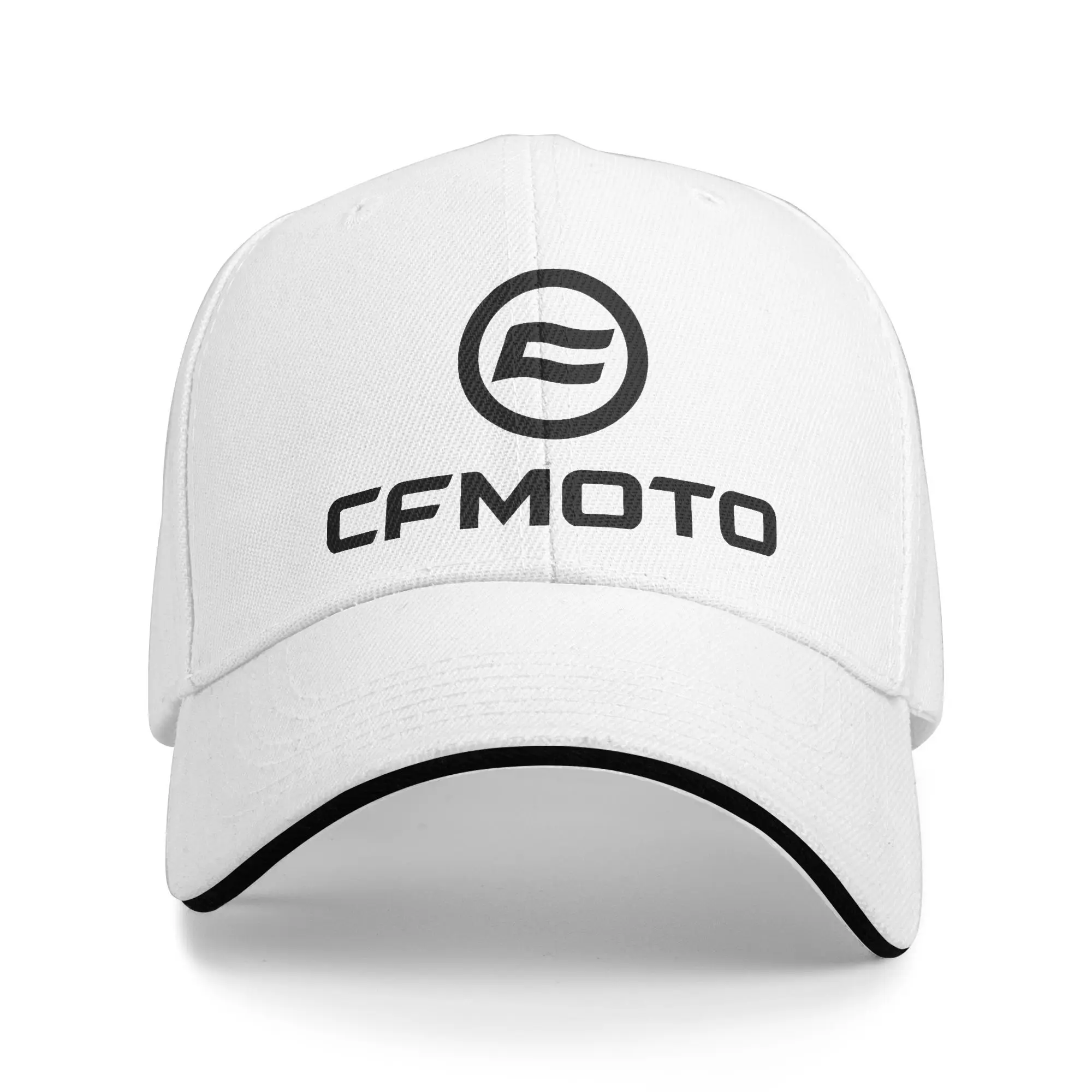 

Motorcycle CFMotoo Logo Baseball Cap Fashion Sandwich Caps Unisex Style Adjustable Caps Hat Outdoor
