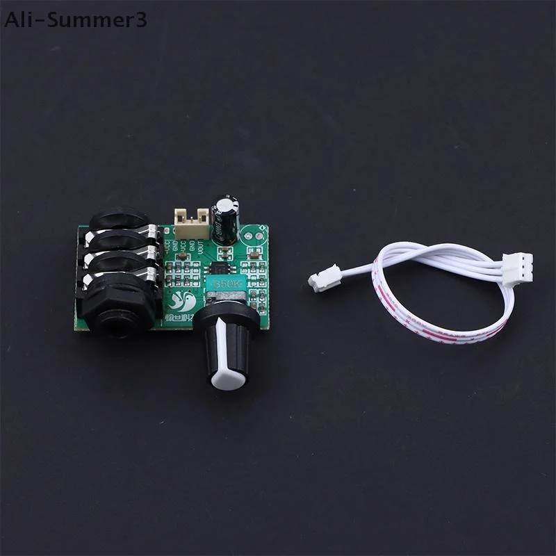High-Impedance TL072 12V Guitar Instrument Signal Amplifier Operational Amplifier Preamp Board