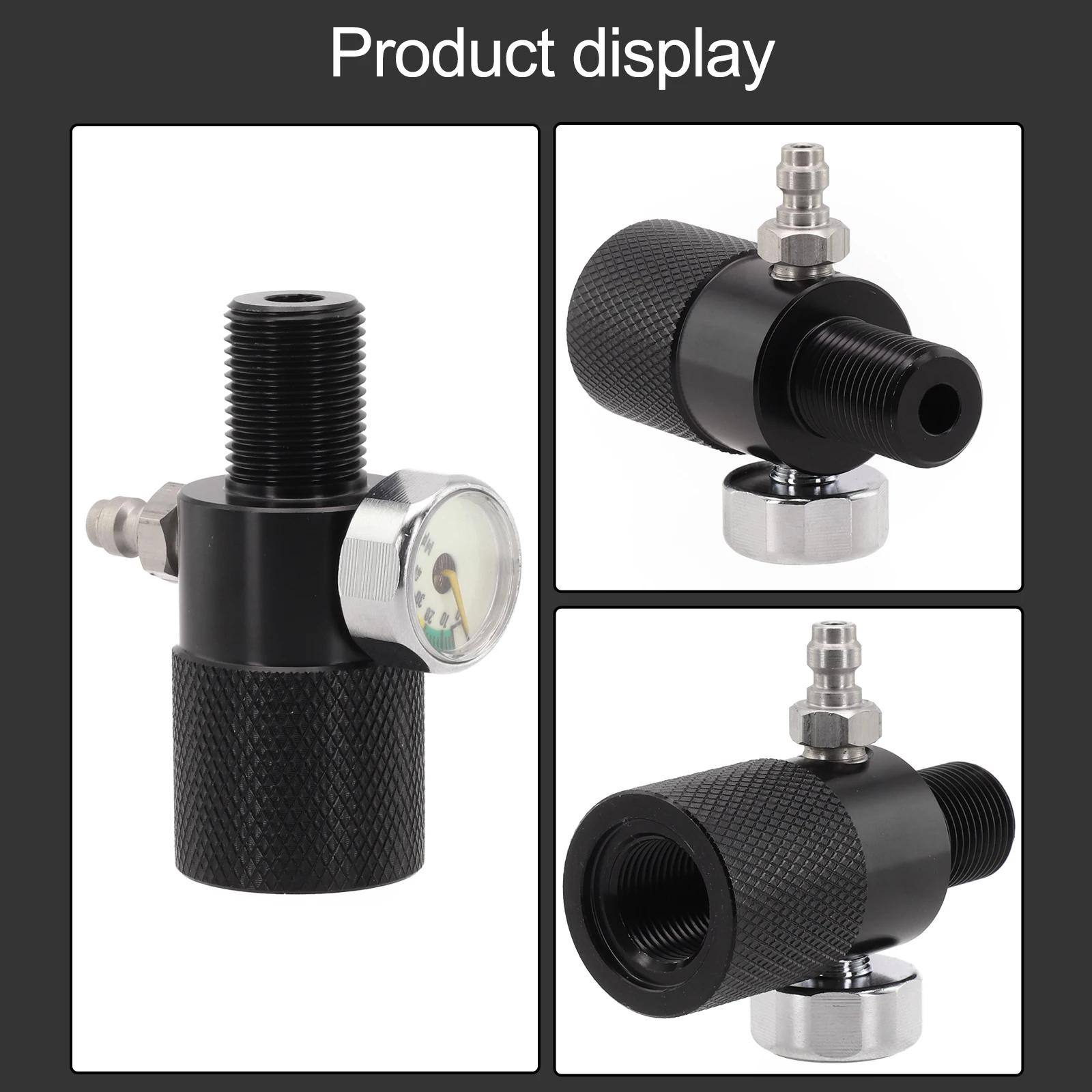 Bright Luster For Pressure Regulation Air Tank Connector Aluminum Alloy Connector Reliability Corrosion-resistant