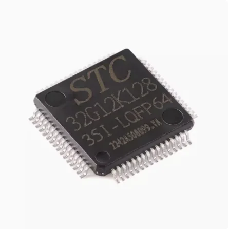 1pcs New Original STC32G12K128-35I-LQFP64 32-bit 8051 Core Microcontroller Chip