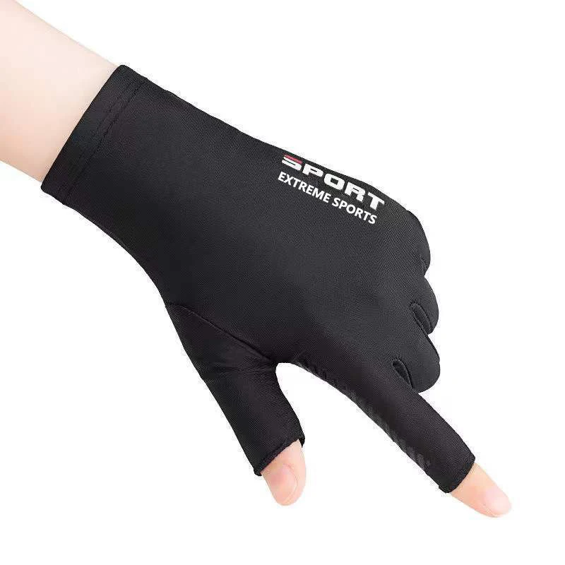 Summer Men Women Gloves Fitness Sports Fishing Cycling Ice Silk Breathable Elastic Sun Protection Touchscreen Driving Gloves