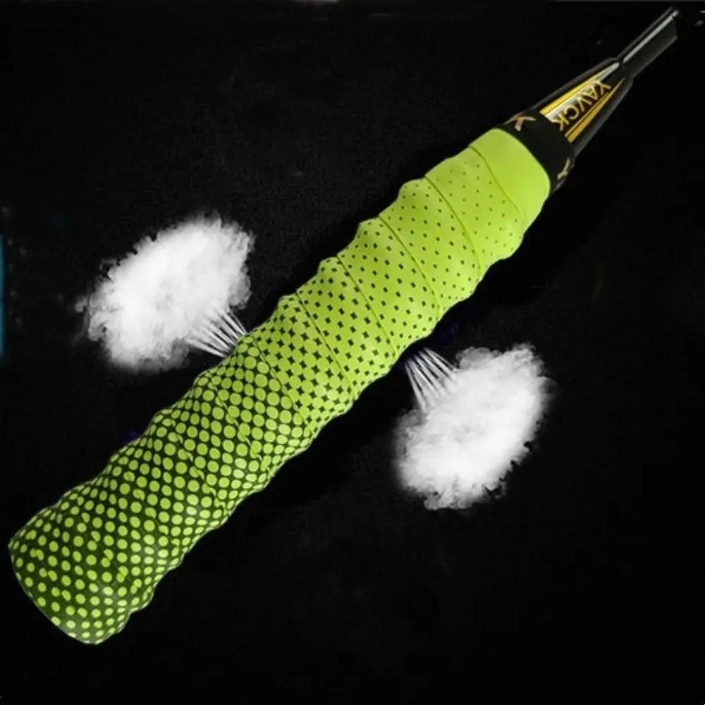 1 قطعة جودة المضادة للانزلاق مضرب تنس شريط لحام امتصاص الصدمات رشاقته الريشة قبضة Overgrip بولي الصيد الصيد رود العصابة التنس