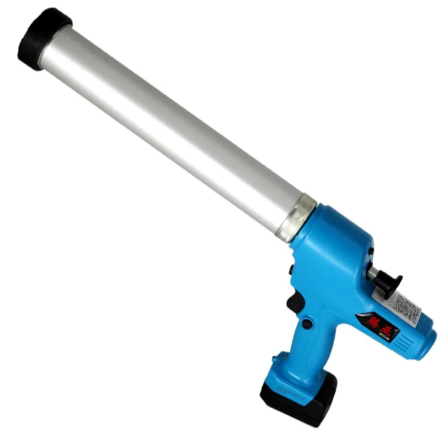 Electric 72 Glue Gun Two 2500mAh Batteries One Charger Glass Adhesive Door and Window Gluing Tool