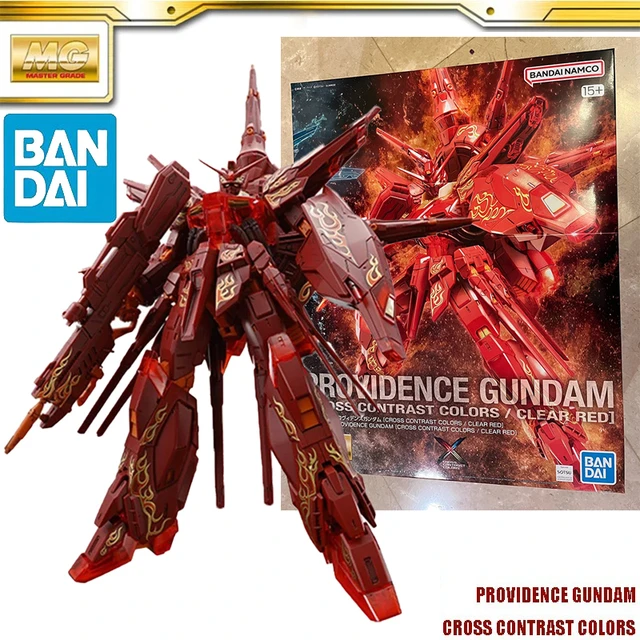 In Stock BANDAI China PB Limited MG 1/100 Providence Gundam [Cross Contrast  Colors / CLEAR RED] Assembly Model Collection Toy - AliExpress