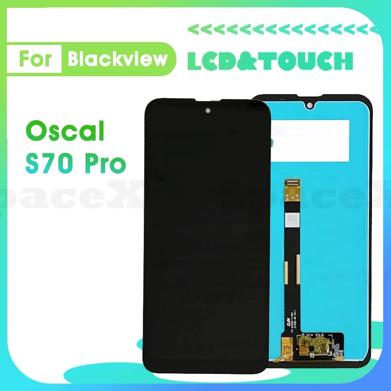 

S70Pro 6.1"Tested For Blackview Oscal S70 Pro LCD Display Touch Digitizer Assembly Replacement Phone Screen Oscal S70Pro lcd