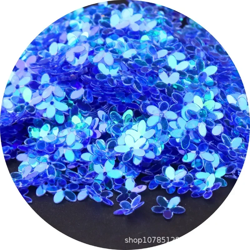 10 g/pacco 10mm concavo fiore di prugna Paillettes decorazione natalizia artigianato Paillettes ornamento fai da te cucito Lentejuelas accessori