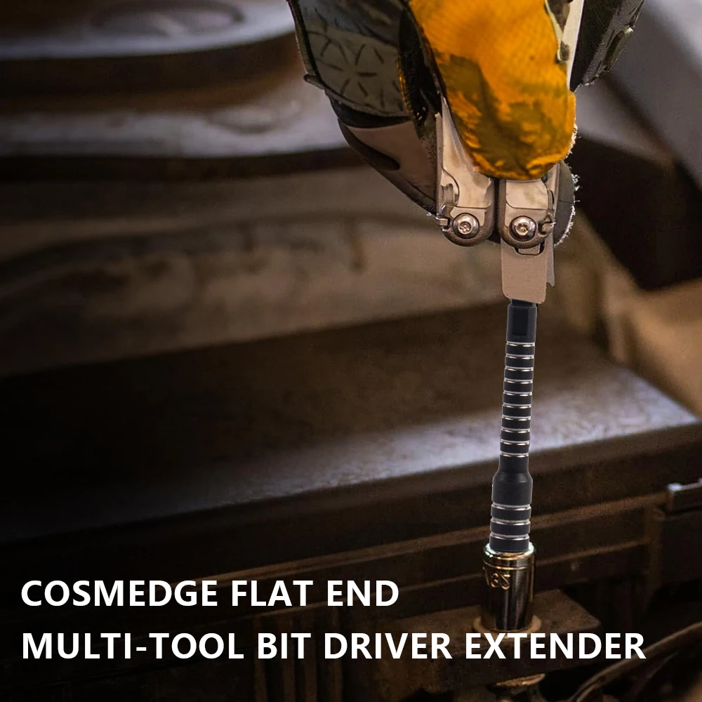 Flat End Multi-tool Bit Driver Extender for Leatherman MUT/EOD/Skeletool/CX/Wave/Surge/Charge AL and Signal Bits set Bits Holder - view 3